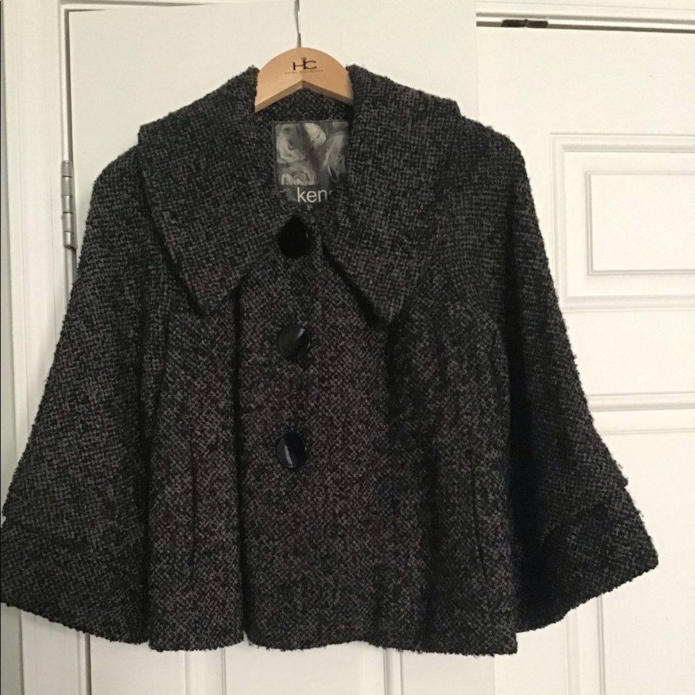 Kensie Black Tweed Blazer
